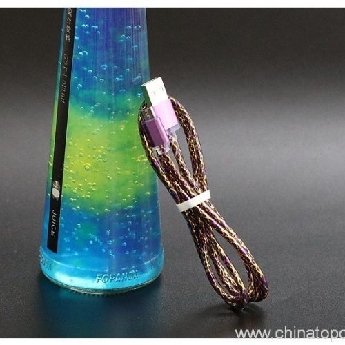 Fashion knitting USB Cable for Smartphone - Image 6