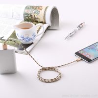 Nylon-сүлжмэл-USB-кабель төлөө Iphone-01