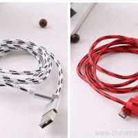 Nylon-сүлжмэл-USB-кабель төлөө Iphone-03