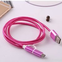 typc-C-ба-микро USB-2-д-1-Nylon-сүлжмэл-USB-кабель-03