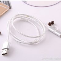 typc-C-ба-микро USB-2-д-1-Nylon-сүлжмэл-USB-кабель-06