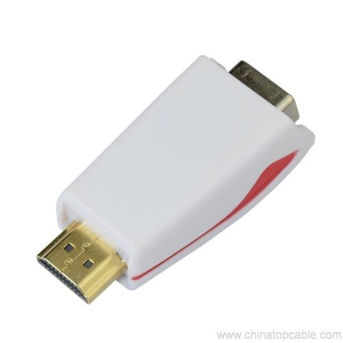 1080P HDMI Male to VGA Female Video Converter Adapter +USB Power Audio Cable PC - Image 3