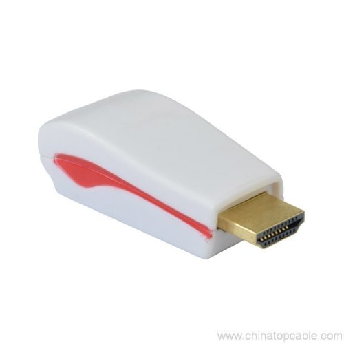 1080P HDMI Male to VGA Female Video Converter Adapter +USB Power Audio Cable PC - Image 6
