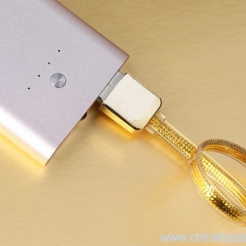 1M Crystal flat USB mirco cable charging fast USB cable for Samsung S6 edge - Image 8