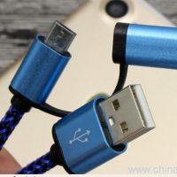 2-در-1-میکرو USB-که lighing تلفن سیم شارژر-سریع-سریع-انتقال-بند ناف-05