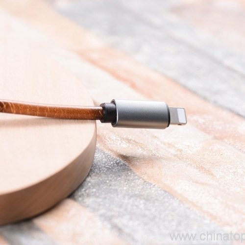 2 in 1 Reversible Double-sided denim leather USB Cable with One Head for Android and for iPhone5/6 - Image 3