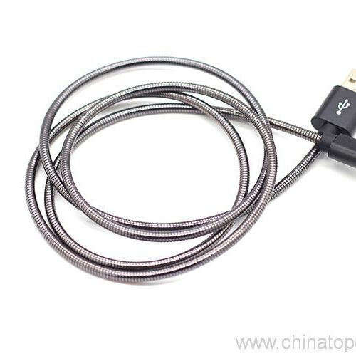 2A Fast Charge Soft Tube USB Metal Cable for iPhone 7/for Android - Image 5
