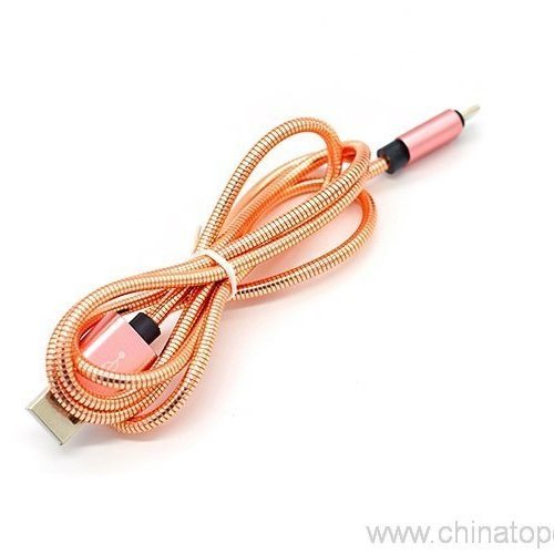 2A Fast Charge Soft Tube USB Metal Cable for iPhone 7/for Android - Image 9