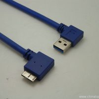 90-зэрэг-usb3-0-AM-тулд-бичил USB-кабель 1м-01