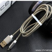 گارد سیم با راه راه لوله های انعطاف پذیر فلزی لوله-USB-کابل-2-4a-03