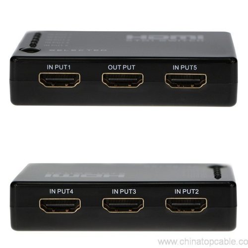 HDMI Auto Switch 5 in 1 out 5x1 full 3D 1080P for HDTV DVD PS3 - Image 3