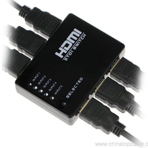 HDMI Auto Switch 5 in 1 out 5x1 full 3D 1080P for HDTV DVD PS3 - Image 5