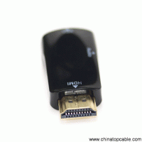 PCI-televizor uchun audio-kabel bilan hdmi-ayol-vga-konverter-adapter-1080p-01