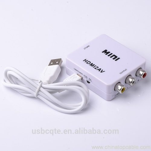 HDMI to RCA Audio Video AV 1080P Link HDMI To AV Converter - Image 4