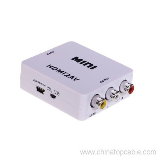 HDMI to RCA Audio Video AV 1080P Link HDMI To AV Converter - Image 5