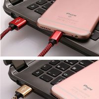 Gestricktes USB-Kabel-buntes-Nylon-geflochtenes-Lade-USB-Kabel-09