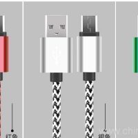 Gestrickt-USB-Kabel-bunt-Nylon-geflochten-Laden-USB-Kabel-11