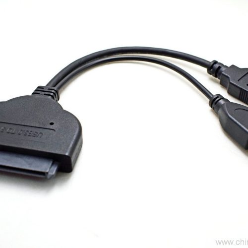 USB 3.0 to SATA 22 Pin 2.5" Hard Disk Drive Converter Adapter Cable With USB Power cable For SSD / HHD - Image 8