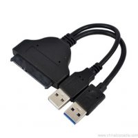 USB-3-0-to-SATA-22-փին-2-5-կոշտ սկավառակի քարշակում-փոխարկիչ-ադապտեր-մալուխ-հետ-USB-իշխանություն-մալուխ-համար-SSD-ՀՅԴ-17