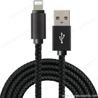 usb-8-pin-data-cable-witn-nickel-plated-alumium-shell-leather-knitting-usb-data-cable-02