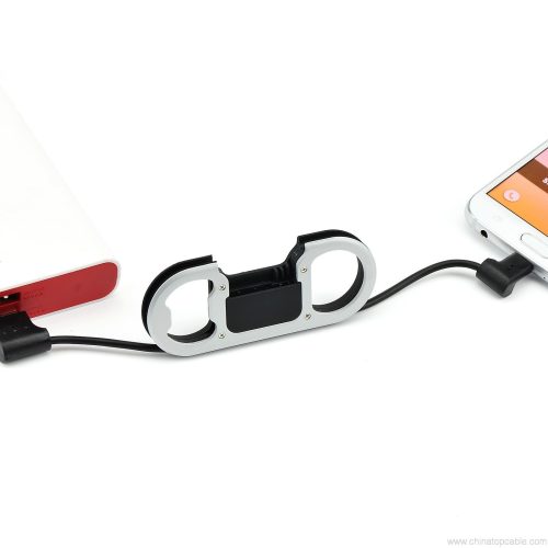 USB Data Line USB Charge Sync Cable + Bottle Opener + Keychain For Android Phone - Image 10