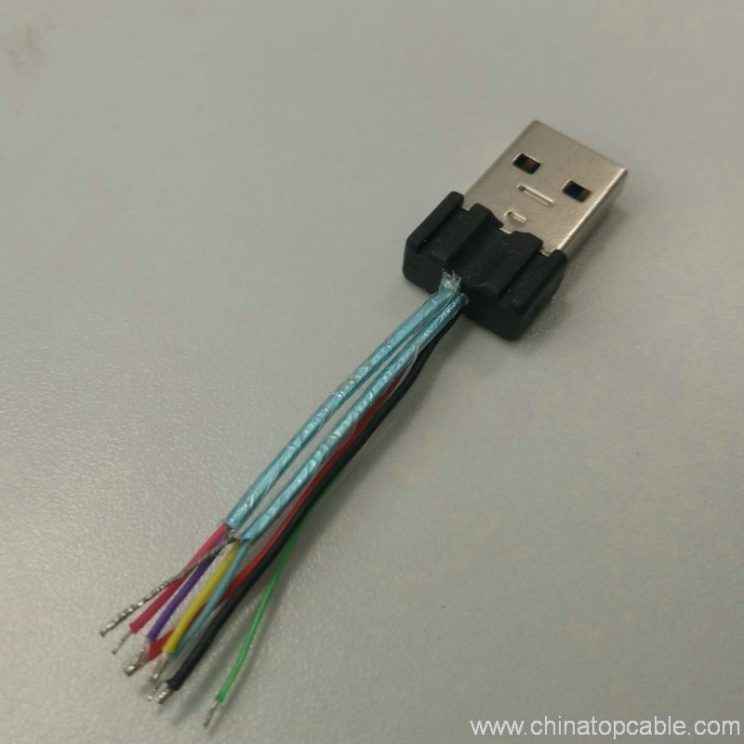 usb3-0-am-to-open-cable-04 USB 3.0 A Male to Open-End Cable for Custom Wiring