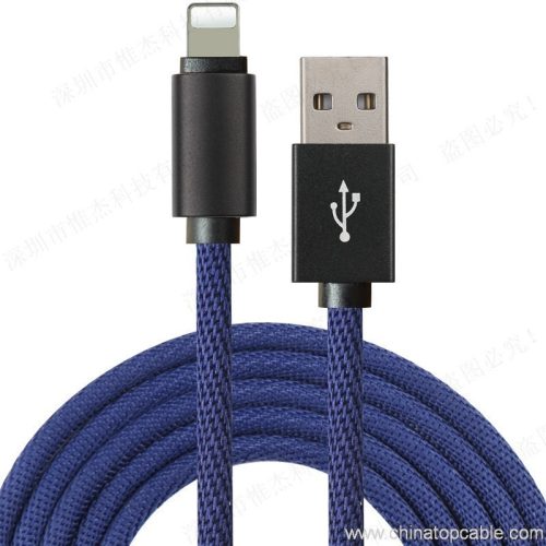 Woven Fiber Knitted 1M 2M 3M Colorful Nylon Cords for Android Smart Phone - Image 5