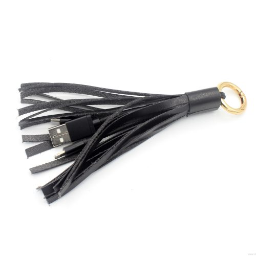 Keyring All in 1 Data Charging Cable with Fashion Fringe For Smartphones - Image 14