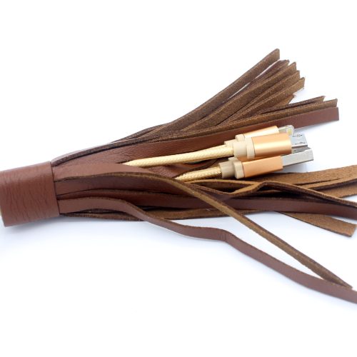 Keyring All in 1 Data Charging Cable with Fashion Fringe For Smartphones - Image 7