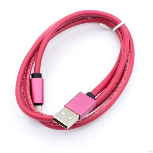 Leather Sewing Fast Charging USB Data Cable with Quality 15,000 times Aluminum Alloy Conectors - Image 13