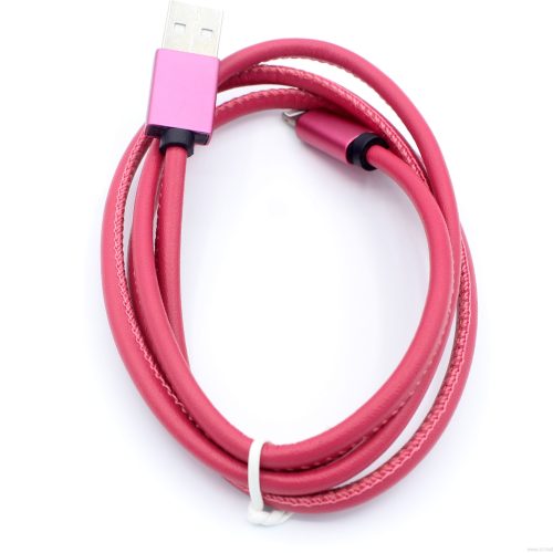 Leather Sewing Fast Charging USB Data Cable with Quality 15,000 times Aluminum Alloy Conectors - Image 14