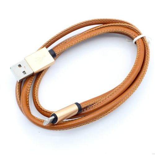 Leather Sewing Fast Charging USB Data Cable with Quality 15,000 times Aluminum Alloy Conectors - Image 16