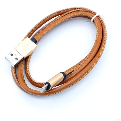 Leather Sewing Fast Charging USB Data Cable with Quality 15,000 times Aluminum Alloy Conectors - Image 20