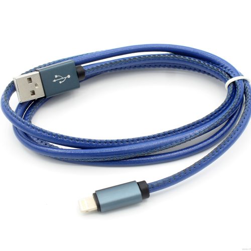 Leather Sewing Fast Charging USB Data Cable with Quality 15,000 times Aluminum Alloy Conectors - Image 4