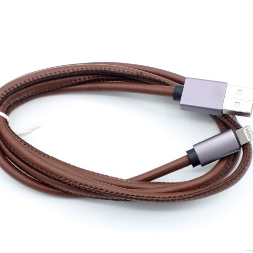 Leather Sewing Fast Charging USB Data Cable with Quality 15,000 times Aluminum Alloy Conectors - Image 27