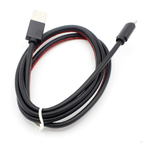 Leather Sewing Fast Charging USB Data Cable with Quality 15,000 times Aluminum Alloy Conectors - Image 31