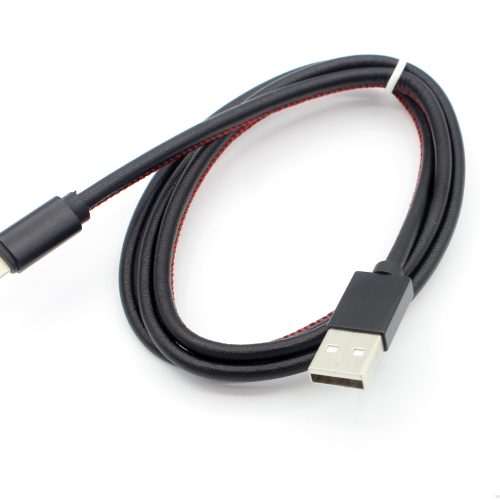 Leather Sewing Fast Charging USB Data Cable with Quality 15,000 times Aluminum Alloy Conectors - Image 32