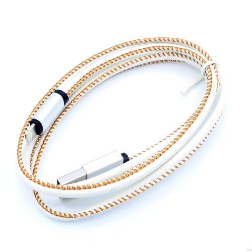 Leather Sewing Fast Charging USB Data Cable with Quality 15,000 times Aluminum Alloy Conectors - Image 35