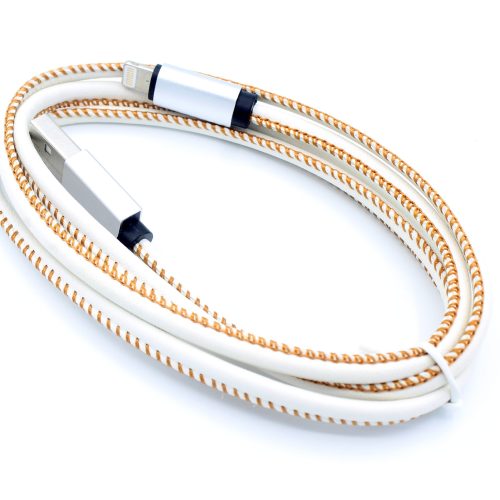 Leather Sewing Fast Charging USB Data Cable with Quality 15,000 times Aluminum Alloy Conectors - Image 38