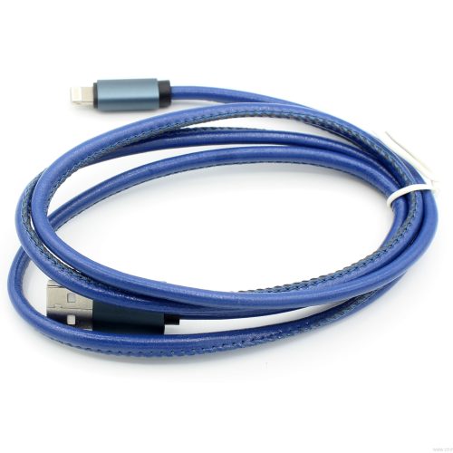 Leather Sewing Fast Charging USB Data Cable with Quality 15,000 times Aluminum Alloy Conectors - Image 6
