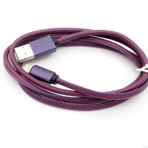 Leather Sewing Fast Charging USB Data Cable with Quality 15,000 times Aluminum Alloy Conectors - Image 7