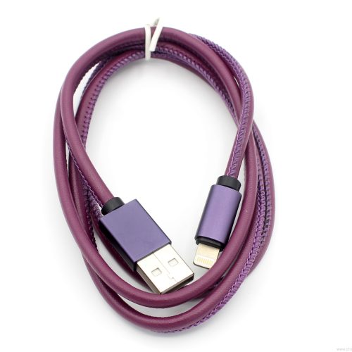 Leather Sewing Fast Charging USB Data Cable with Quality 15,000 times Aluminum Alloy Conectors - Image 8