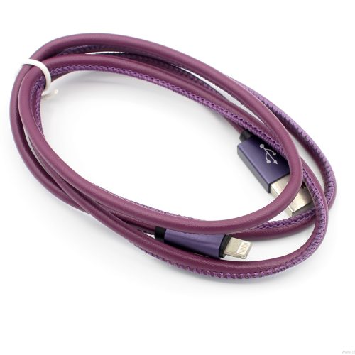 Leather Sewing Fast Charging USB Data Cable with Quality 15,000 times Aluminum Alloy Conectors - Image 9