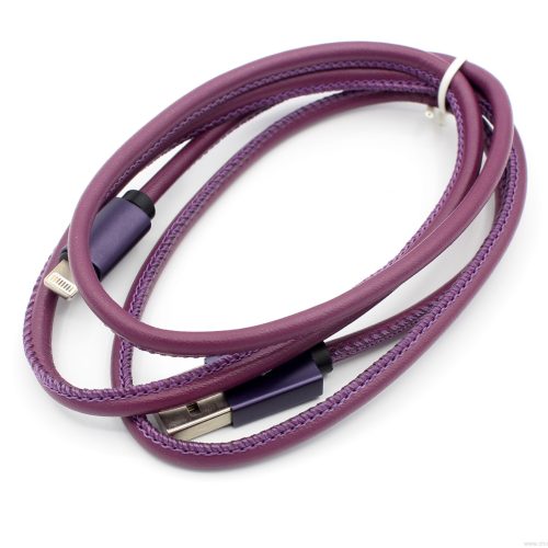 Leather Sewing Fast Charging USB Data Cable with Quality 15,000 times Aluminum Alloy Conectors - Image 10