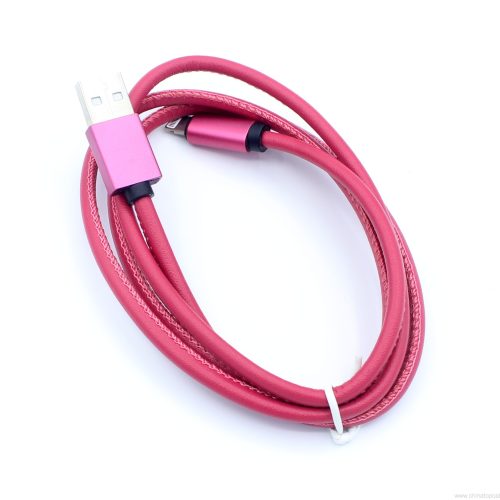Leather Sewing Fast Charging USB Data Cable with Quality 15,000 times Aluminum Alloy Conectors - Image 11
