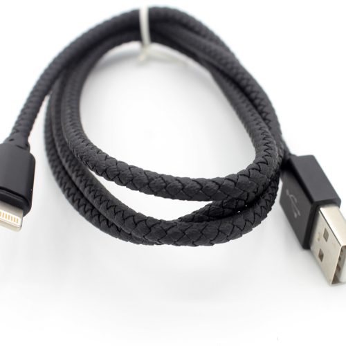 Top Quality 6 Strand PU Leather Braided Colorful USB Data line Charger Cable - Image 18