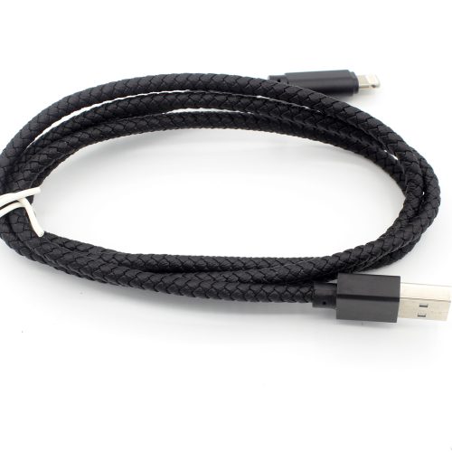 Top Quality 6 Strand PU Leather Braided Colorful USB Data line Charger Cable - Image 19