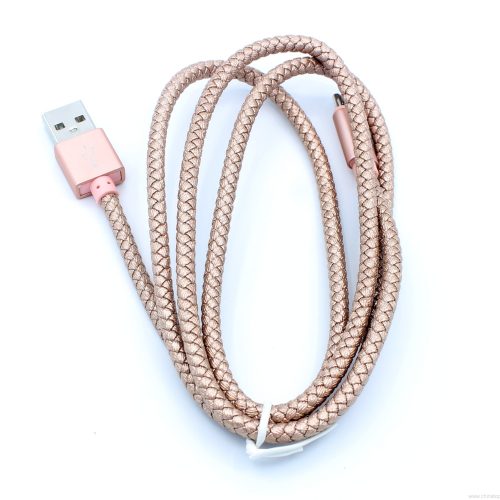 Top Quality 6 Strand PU Leather Braided Colorful USB Data line Charger Cable - Image 30