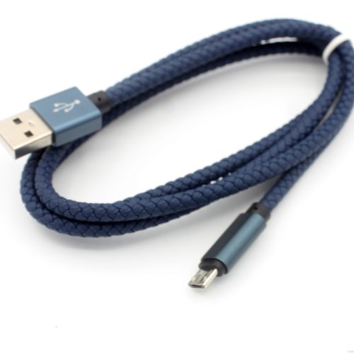 Top Quality 6 Strand PU Leather Braided Colorful USB Data line Charger Cable - Image 31