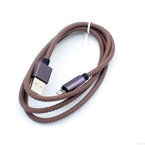 Top Quality 6 Strand PU Leather Braided Colorful USB Data line Charger Cable - Image 6